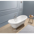 Large Double Slipper Cast Iron Bathtub